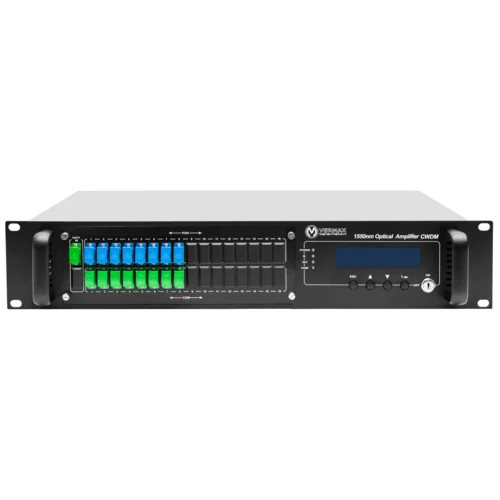 Оптический усилитель VERMAX для сетей КТВ, 8*16dBm, WDM фильтр PON